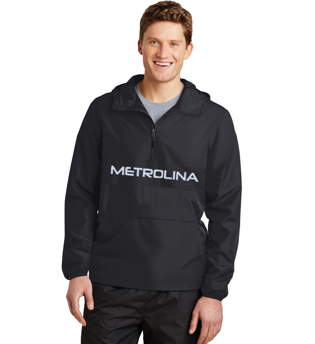 Metrolina Embroidered - Sport-Tek® Zipped Pocket Anorak (ADULT)